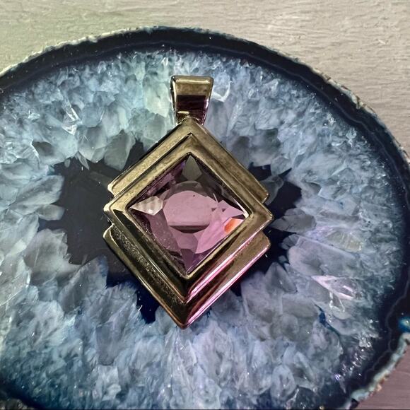 Lia Sophia Gunmetal Pendant for Necklace - Picture 1 of 5